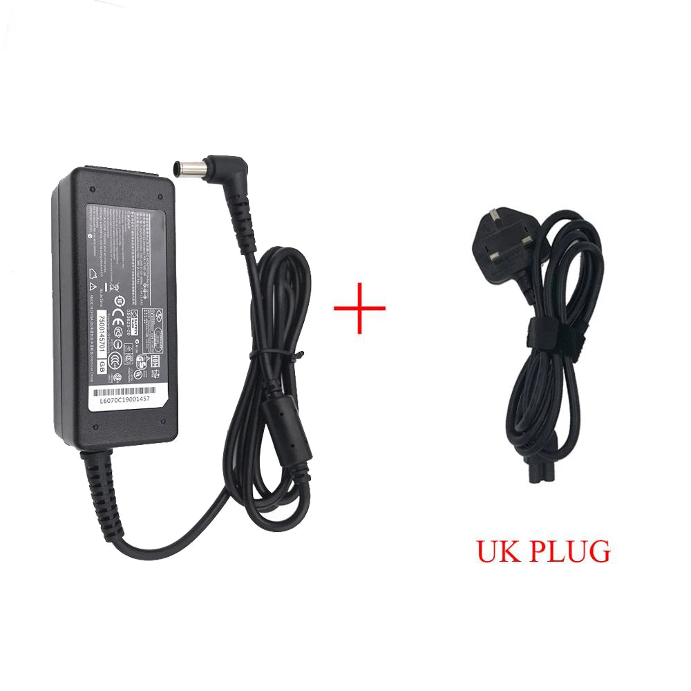 19V 2.1A  6.5*4.4MM  Adapter FOR LG 24 inches LED LCD Monitor AP16B-A LCAP26B-E ADS-45FSN-19 19040GPCU Charger Power Supply cord