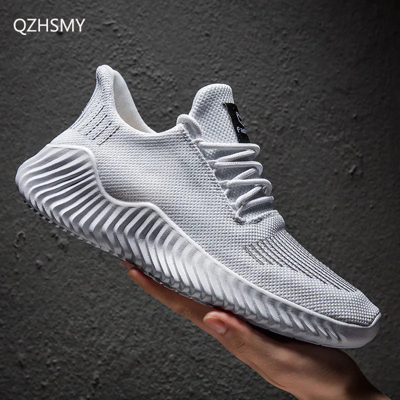 Shoes Men High Quality Male Sneakers Breathable White Fashion Gym Casual