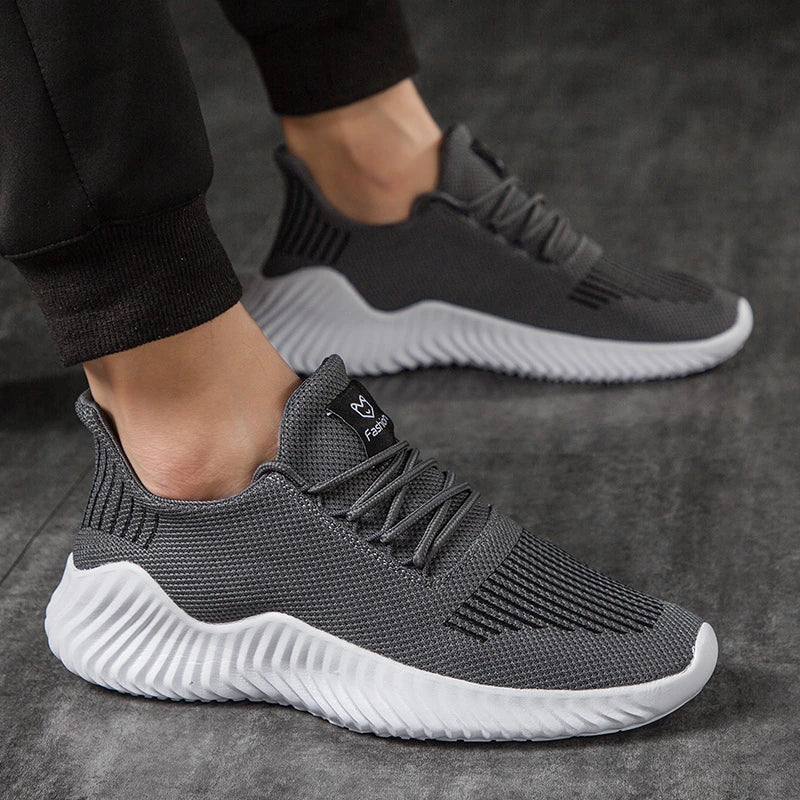 Shoes Men High Quality Male Sneakers Breathable White Fashion Gym Casual