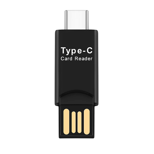 USB 3.1 Type C USB-C to Micro-SD TF Card Reader Adapter for Macbook PC Cellphone