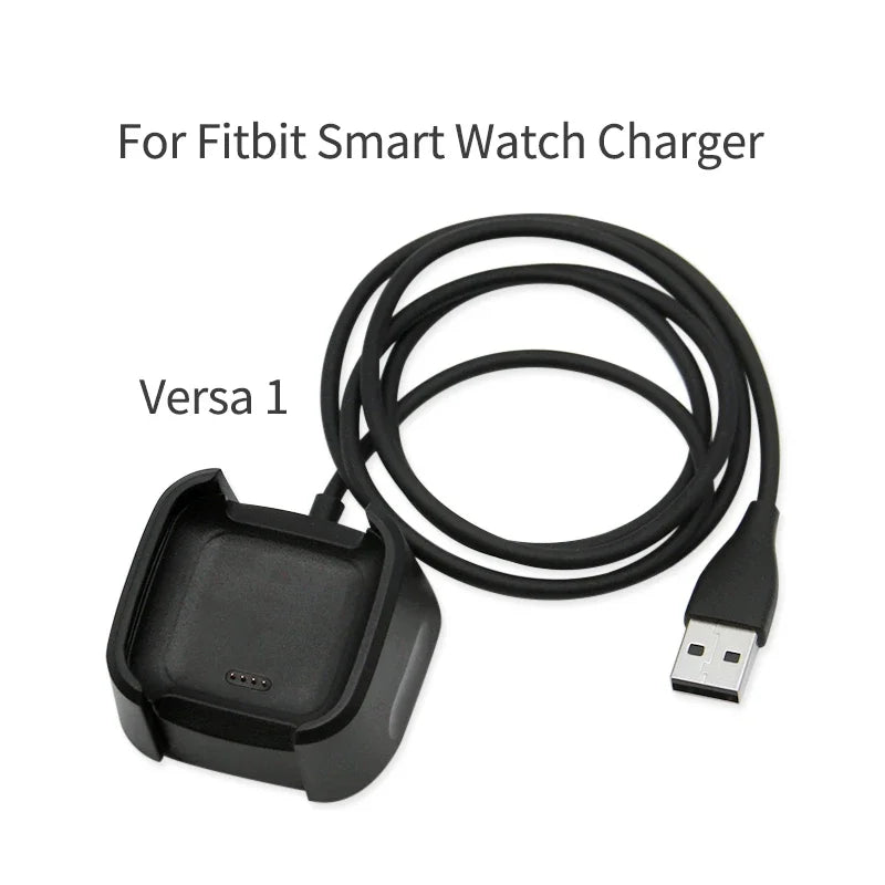 Replaceable USB Charger For Fitbit Charge 2 Smart Bracelet USB Charging Cable for fitbit versa band 2 for fitbit versa lite New